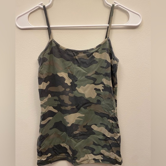 Zara camo print tank top - Picture 3 of 3